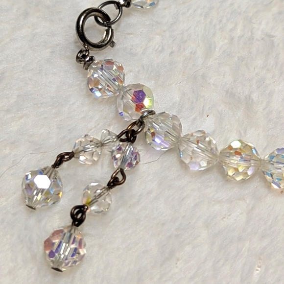 Sparkly Auroa Borealis Crystal Beaded Bracelet - Picture 6 of 6